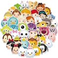thumbnail image 1 of 50 pcs Cartoon movie stickers for kids Kawaii Cartoon Animal Character Stickers for water bottle Cup Laptop Patches, 1 of 5