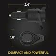 thumbnail image 4 of SCOSCHE BTFMPD3SR-SP  USB-C Power Delivery Bluetooth Hands-Free Car Kit with Digital FM Transmitter, 4 of 5