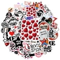 thumbnail image 2 of 35pcs-50pcs Urban Stickers Vinyl  Culture Stickers Retro Fashion Decals for Laptops Suitcases Guitars, 2 of 9