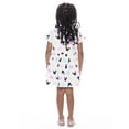 thumbnail image 3 of Minnie Mouse Toddler Girl Allover Print Dress with Short Sleeves, Sizes 12M-5T, 3 of 5
