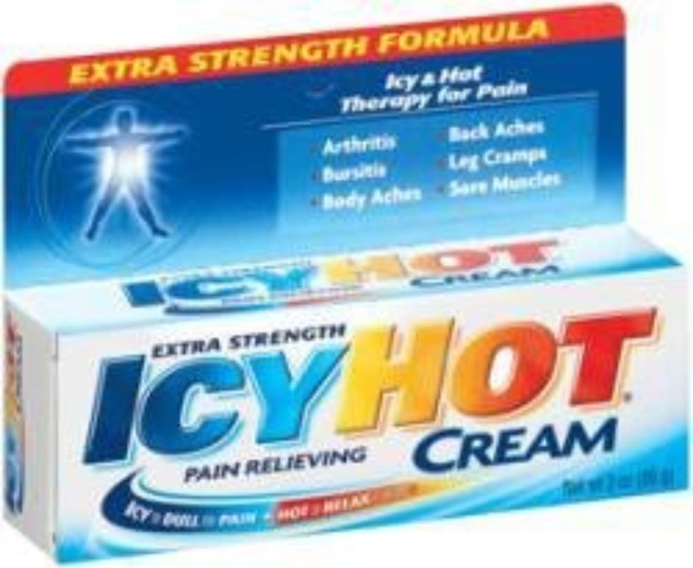 Pain Relief Icy Hot Cream 3 oz. 30/ 10