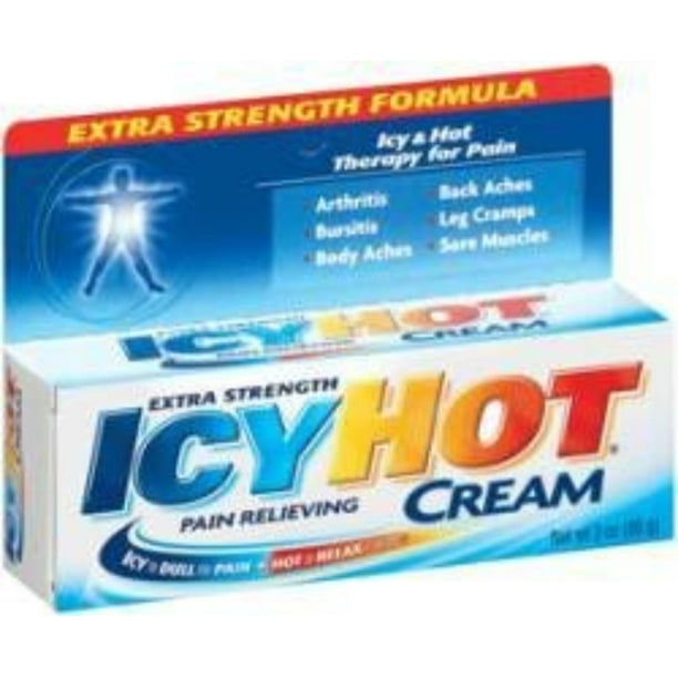 Pain Relief Icy Hot Cream 3 oz. 30/ 10
