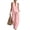 Pink #006, variant on Summer 2 Piece Sets for Women V Neck Halter Tops and Pants Set Lightweight Two Piece Linen Lounge Sets with Pockets, XL