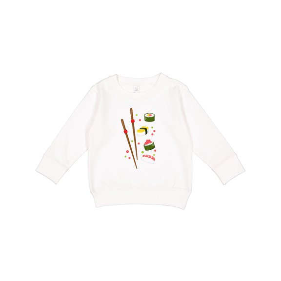 Inktastic Sushi and Chopsticks Toddler Sweatshirt