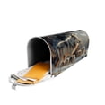 thumbnail image 5 of Yiaed Wolf Family Winter Wonderland Print Mailbox Covers, Magnetic Mailbox Cover, Mail Box Covers for Garden Outdoor Decor Box Covers-25.5x21 in, 5 of 8