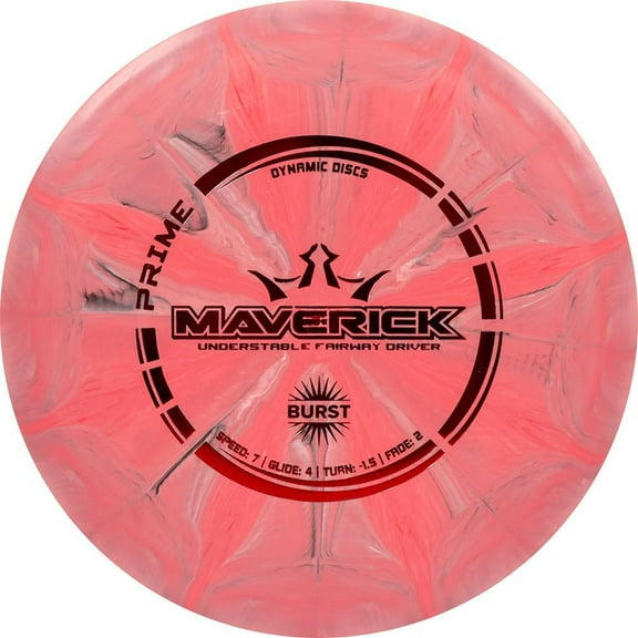 Dynamic Discs Prime Burst Maverick Fairway Driver Golf Disc [Colors may vary]
