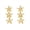 Color1, variant on Gold Starfish Shell Earrings for Women with Pearl Beach Seashell Earrings Dangle Summer Vacation Earring for Women Beach Jewelry