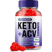 Bio Health Keto ACV Gummies - Official - BioHealth Keto ACV Advanced Formula Plus Apple Cider Vinegar Dietary Supplement B12 Beet Root Juice Men Women 60 Gummies
