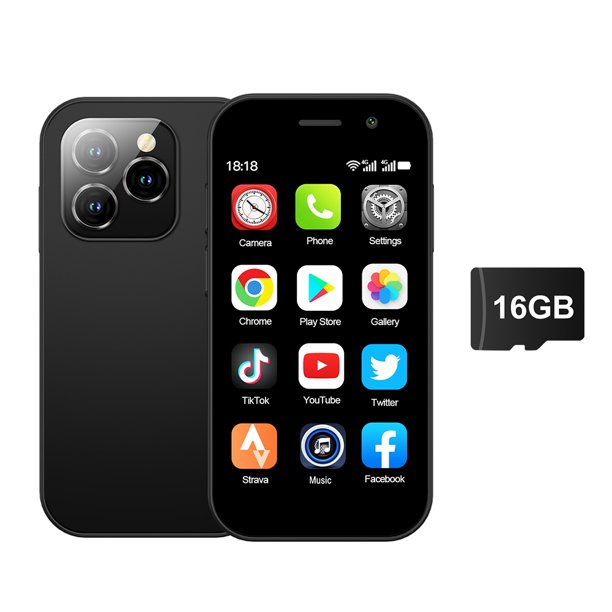SERVO KING8000 4G Mini teléfono inteligente 3,0 pulgadas 2 tarjeta SIM cámara Dual Play Store cara desbloqueo Android OS teléfono móvil de bolsillo 2000mAh