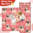 thumbnail image 4 of Pug and Love Heart Toddler Nap Mats for Kids Preschool,Sleeping Mat Bag or Kids,Toddler Sleeping Bag,Toddler Nap Mat or Daycare, 4 of 6