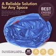 thumbnail image 4 of PAMI Tall Drawstring Trash Bags Thick Trash Can Liners Plastic Garbage Bags, 13 gal Blue 60-Pack, 4 of 5