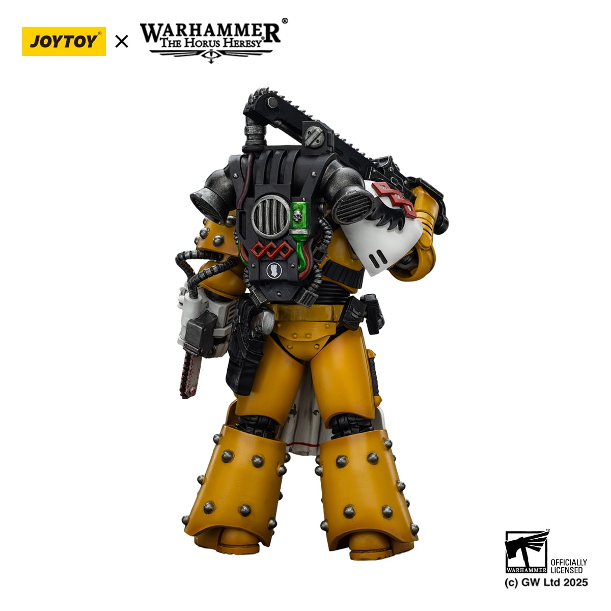 [IN STOCK] JOYTOY Warhammer 40K 1/18 Action Figures Imperial Fists Legion Apothecary Anime Military Model Toys Collectible