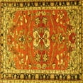 thumbnail image 1 of Ahgly Company Indoor Square Persian Yellow Traditional Area Rugs, 7' Square, 1 of 4