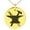 Gold, variant on Stainless Steel Hephaestus Greek God of Blacksmith & Fire Engraved Small Medallion Circle Charm Pendant Necklace