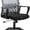 Gray, variant on HarmonyStrings Swivel Rolling Computer Chair Executive Lumbar Support Task Mesh Chair Adjustable Stool for Women Men (Pink)