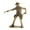 Style B, variant on Cowboy Sculpture Antique Statue Table Centerpiece Brass Material for Bookshelf Cabinet TV Stand Decoration