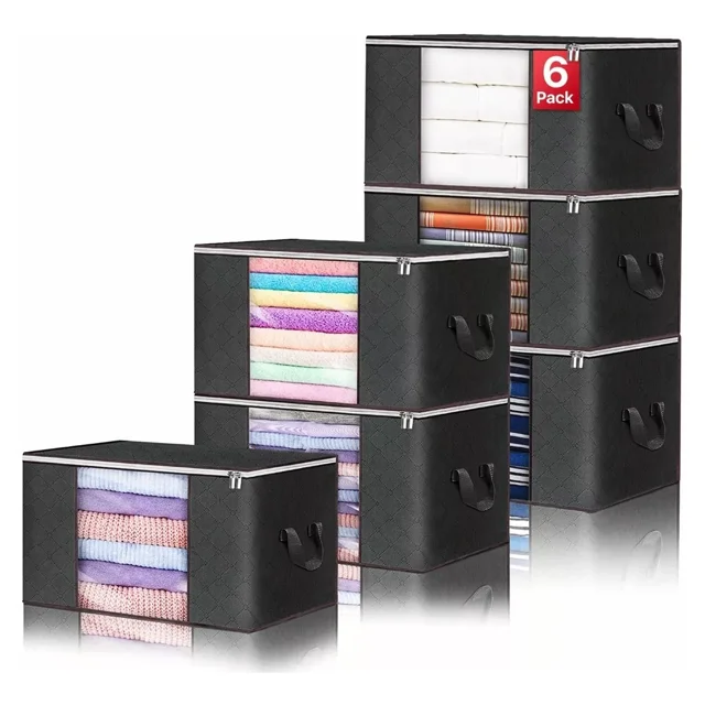 Bolsa De Almacenamiento Plegable Organizador De Ropa 6pack