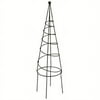 Gardman 48 in. H Black Steel Garden Obelisk