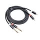 thumbnail image 3 of Cable de audio de 1/4 RCA a 6,35 mm macho-macho de 2 vías Cable de altavoz de audio Audio duradero 3M, 3 of 9