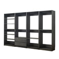thumbnail image 5 of Dee Modular Freestanding Closet System, 4 Hanging Rods, 6 Shelves, Gray, 5 of 7