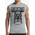 thumbnail image 2 of Gymish Strength Is Earned Not Given Workout T-Shirt – Motivational Lifting Gym Shirt for Men, Athletic Fitness Tee, Funny Gym Apparel, 2 of 5