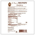 thumbnail image 4 of Monin Blackberry Flavoring Premium Gourmet Syrup 1 Liter + Gold Pump, 4 of 5
