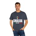 thumbnail image 4 of Sinaloa Mexico Flag Illustration Travel Quote Gift | Cute Mexican Adventure Graphic Men Women Unisex Garment-Dyed T-shirt, 4 of 4