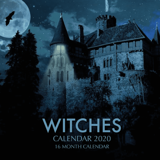 Witches Calendar 2020 16 Month Calendar (Paperback)