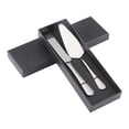 thumbnail image 2 of Bmisegm Stainless Steel Cake Spatula 2 Piece Bread Baking Set Pizza Spatula Cake Spatula Cutter Silver, 2 of 4