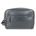 thumbnail image 1 of Pre-Owned GUCCI 419775 Guccissima GG Logo Clutch Bag, Handbag, Pouch, with Handle, Second..., 1 of 18