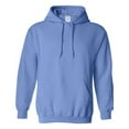 thumbnail image 2 of Gildan Pullover Hoodie for Men | 50-Cotton / 50-Polyester | Warm and Durable Heavy Blend Hooded Sweatshirt in Carolina Blue- Size M, 2 of 5