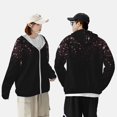 thumbnail image 4 of Balery Sparkling Pink Night Sky Sudadera ligera de manga larga con capucha y protección solar UPF 50+ para hombre y mujer, ideal para pesca y running-XX-Large, 4 of 7