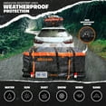 thumbnail image 6 of Mockins 60"x20"x6" Rear Hitch Cargo Carrier with 20 Cu. Ft. Orange Cargo Bag and Accessories, 6 of 11