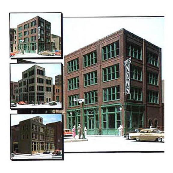 HO KIT DPM Victorian Store Bldg Multi-Colored