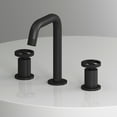 thumbnail image 6 of VIGO Cass 7.5 inch H Three Hole Two Handle centerset Widespread Adjustable Bathroom Faucet in Matte Black - Bathroom Sink Faucet VG01301MB, 6 of 7