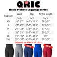 thumbnail image 2 of QRIC Yoga Pants for Women with Pockets High Waisted Tummy Control Fitness Workout Leggings, 2 of 6