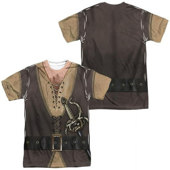 Princess Bride - Montoya Costume (Front/Back Print) - Short Sleeve Shirt - Large