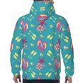 thumbnail image 5 of Hoodies for Men - Flip flop starfish shells Long Sleeve Comfrt Men'S Fashion Hoodies & Sweatshirts, Sweatshirts for Men Hoodies Pullover Clothing Clothes with Pouch, 5 of 7