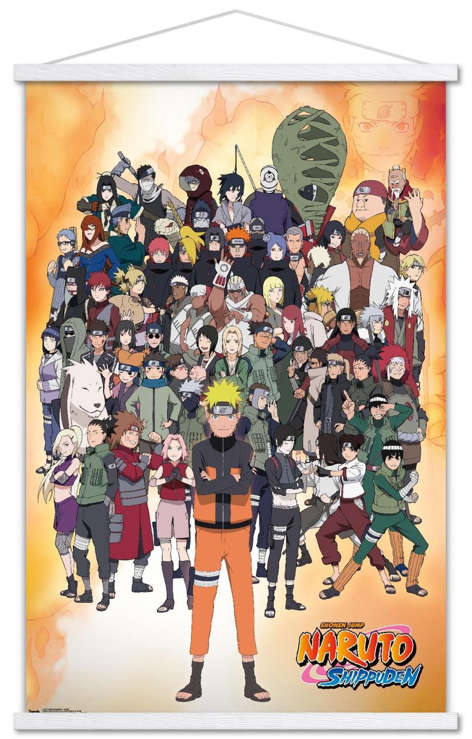 Naruto Shippuden - Group Wall Poster, 22.375" x 34"