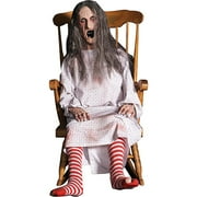 Animated Rocking Spooky Granny