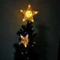thumbnail image 2 of Producto LED, luz de techo para árbol de Navidad, cadena de luces luminosas con forma de estrella, gota de agua, estrella de cinco puntas, decoración para la parte superior del árbol de Navidad,, 2 of 5