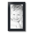 thumbnail image 2 of ArtToFrames 7" x 13" Black Satin Picture Frame, 7x13 inch Black MDF Poster Frame (WOM-5180), 2 of 7