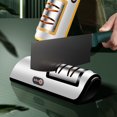 thumbnail image 3 of Electric Knife Sharpener Pro - Adjustable, Rechargeable, Fast Sharpening, USB Powered, Automatic Kitchen Tool for Knives and Scissors, Home and Professional Use, Easy to Clean, Compact Design, 3 of 5