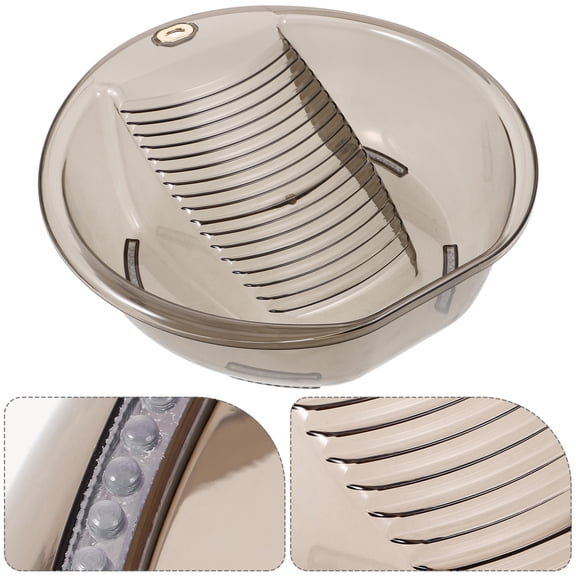 WASHWEPE 1Pcs Washboard Basin For Elderly And Parents Hand Wash Board Lightweight And Compact