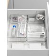 thumbnail image 5 of Simple Transparent Drawer Divider Storage Box For Stationery, Books, Cosmetics, Free Combination Organizer Container, 5 of 5