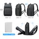 thumbnail image 2 of Mochila de viaje FENRUIEN expandible resistente al agua de 17 pulgadas, 2 of 6