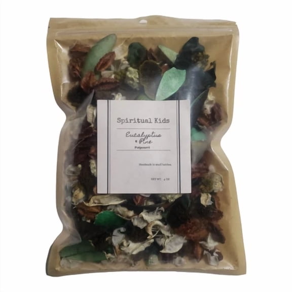 STARLIGHT- Eucalyptus & Pine 4Oz Potpourri Hand Made With Fragrant/Essential Oils