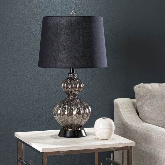 SEI Lyratta Table Lamp in Black Color