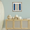 thumbnail image 3 of Stupell Industries Striped Nautical Flag Nautical & Beach Painting Brown Floater Framed Canvas Art Print Wall Art, 25 x 25, 3 of 10