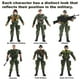 thumbnail image 4 of US Army Men and SWAT Team Toy Soldiers Action Figures with Military Weapons Accessories for Kids Boys Girls,12Pcs, 4 of 5